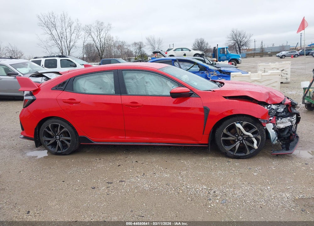 2017 HONDA CIVIC SPORT VIN: SHHFK7H45HU208231