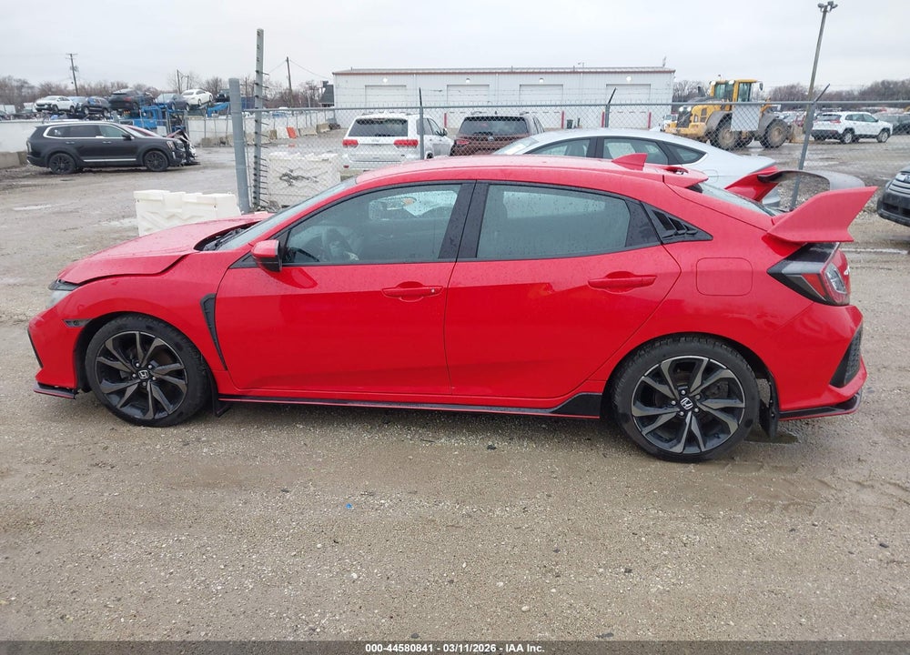 2017 HONDA CIVIC SPORT VIN: SHHFK7H45HU208231