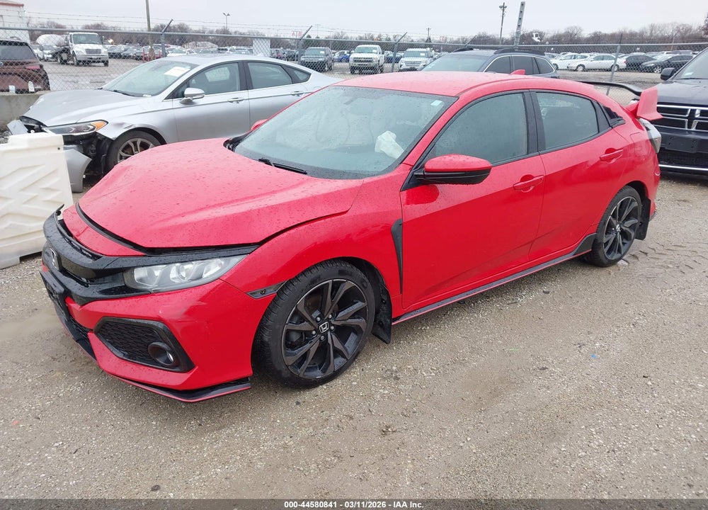 2017 HONDA CIVIC SPORT VIN: SHHFK7H45HU208231