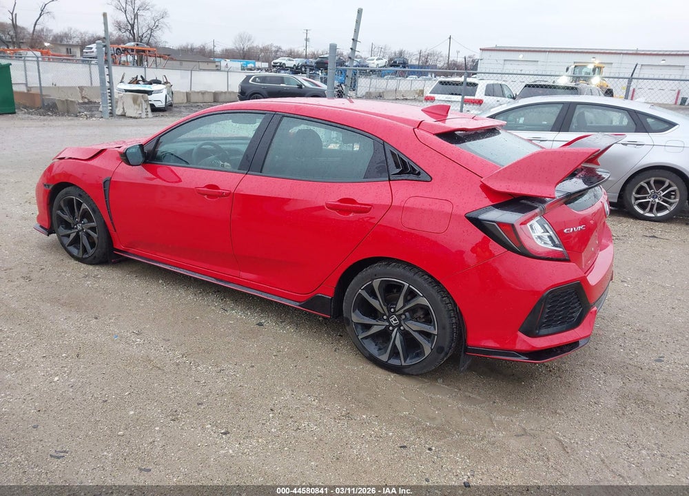 2017 HONDA CIVIC SPORT VIN: SHHFK7H45HU208231