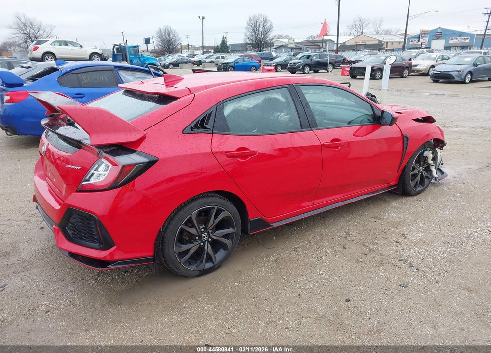 2017 HONDA CIVIC SPORT VIN: SHHFK7H45HU208231