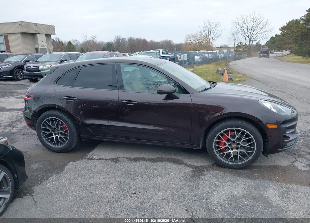 2018 PORSCHE MACAN TURBO VIN: WP1AF2A59JLB70123