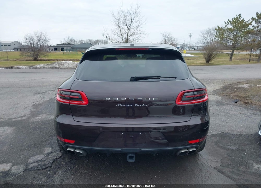 2018 PORSCHE MACAN TURBO VIN: WP1AF2A59JLB70123
