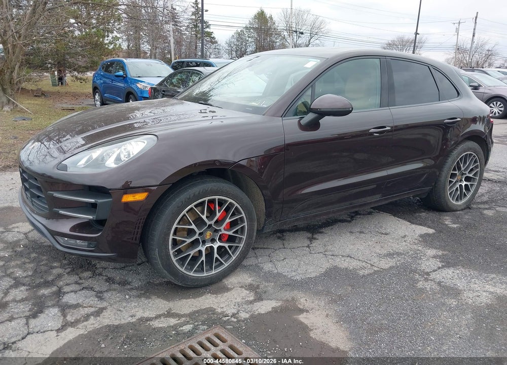 2018 PORSCHE MACAN TURBO VIN: WP1AF2A59JLB70123