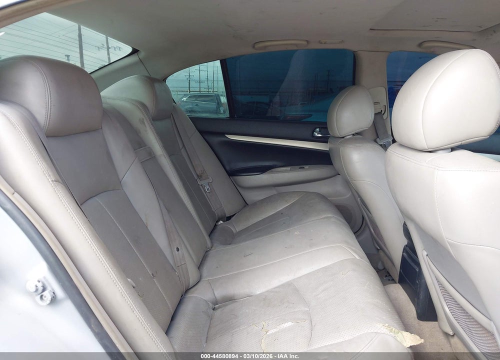 2008 INFINITI G35X VIN: JNKBV61F58M256539