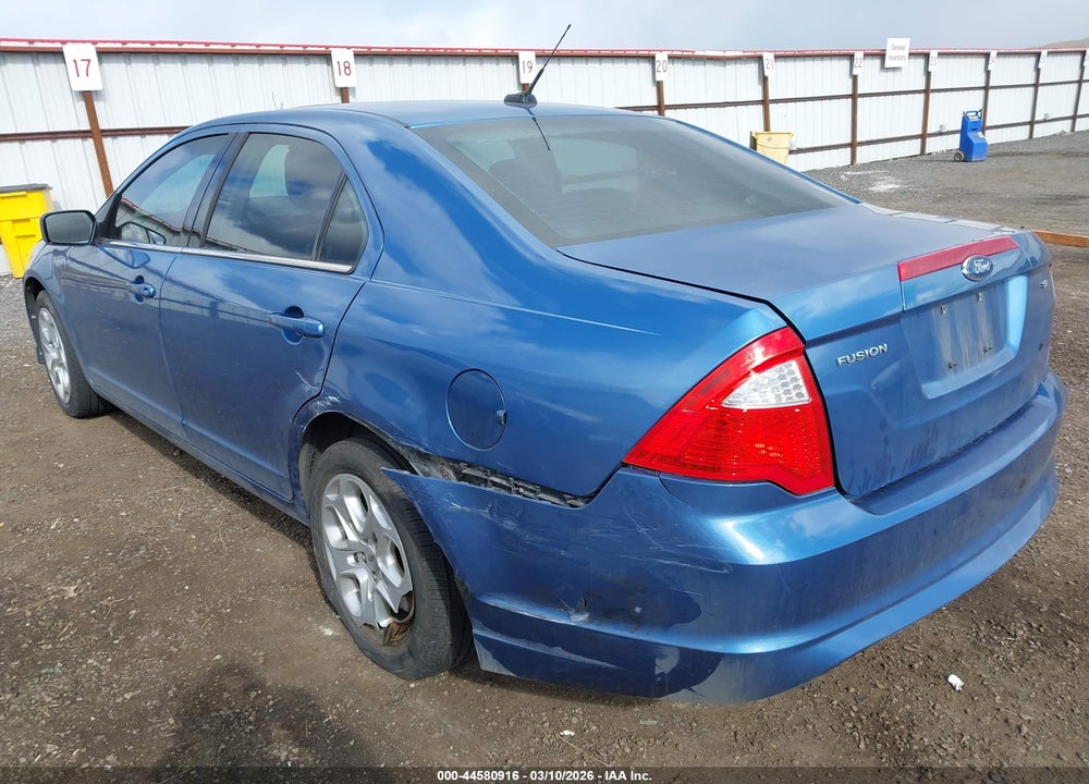 2010 FORD FUSION SE VIN: 3FAHP0HA9AR283033