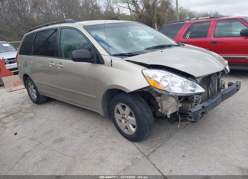 2007 TOYOTA SIENNA LE VIN: 5TDZK23C47S083426
