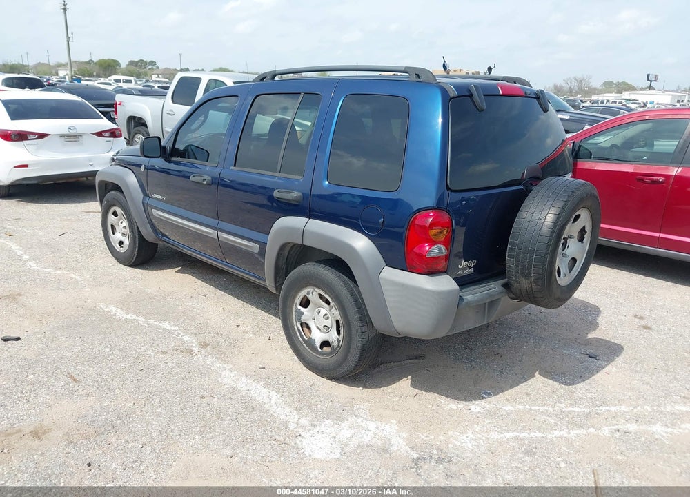 2004 JEEP LIBERTY SPORT VIN: 1J4GL48K14W143782