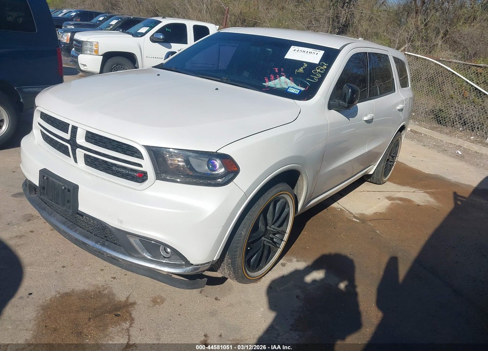 2017 DODGE DURANGO GT RWD VIN: 1C4RDHDG4HC669562