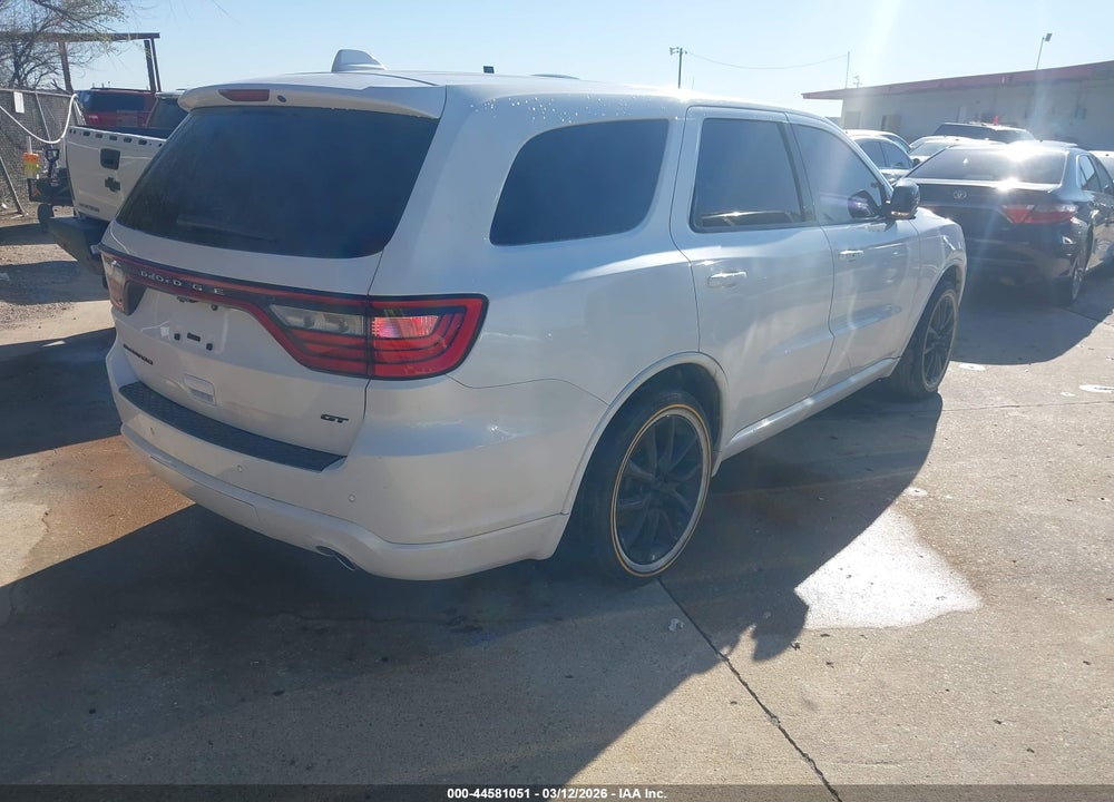 2017 DODGE DURANGO GT RWD VIN: 1C4RDHDG4HC669562