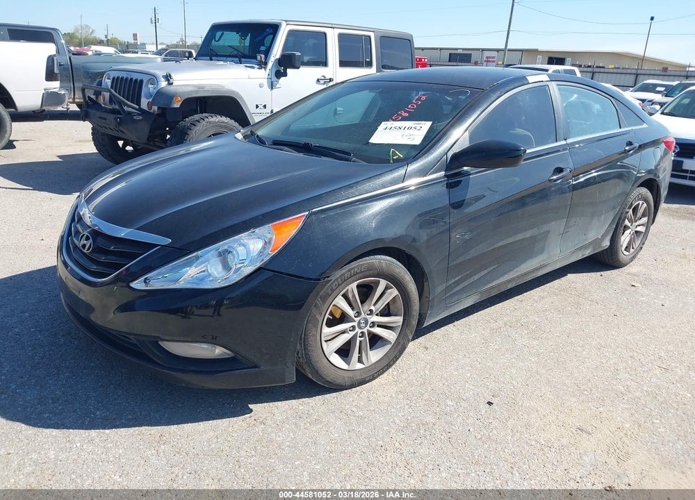 2013 HYUNDAI SONATA GLS VIN: 5NPEB4AC2DH554925