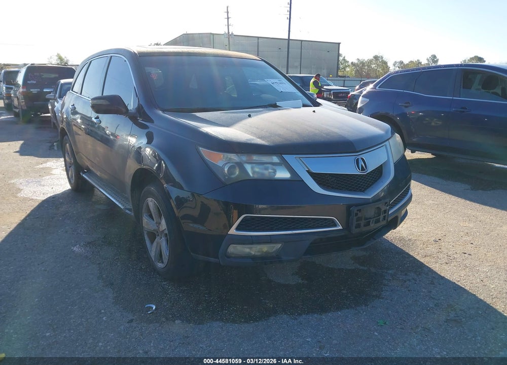 2010 ACURA MDX VIN: 2HNYD2H29AH524909