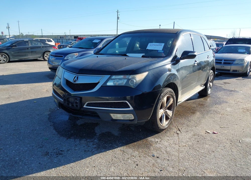 2010 ACURA MDX VIN: 2HNYD2H29AH524909