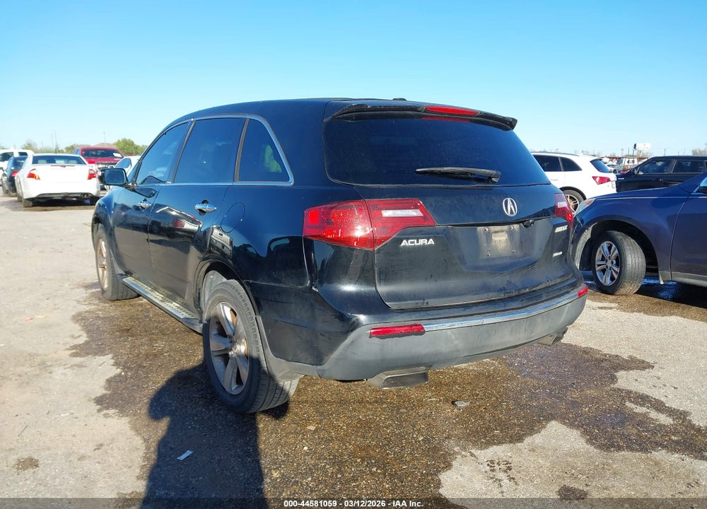 2010 ACURA MDX VIN: 2HNYD2H29AH524909