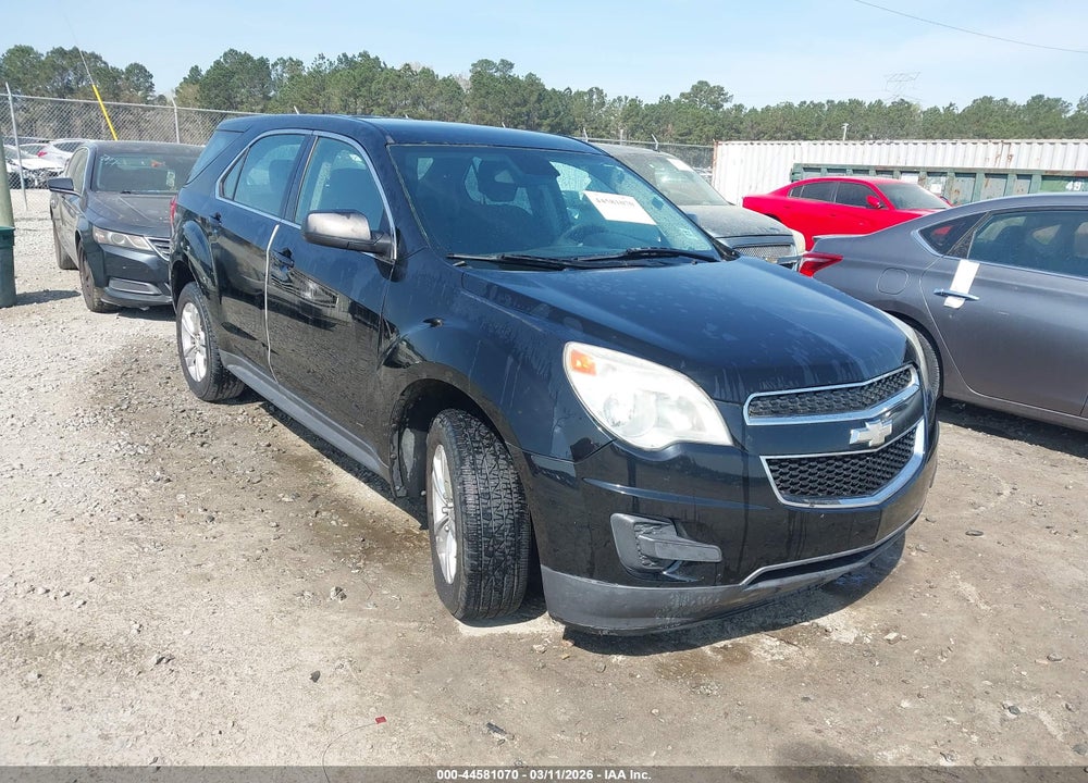 2012 CHEVROLET EQUINOX LS VIN: 2GNALBEKXC1245549