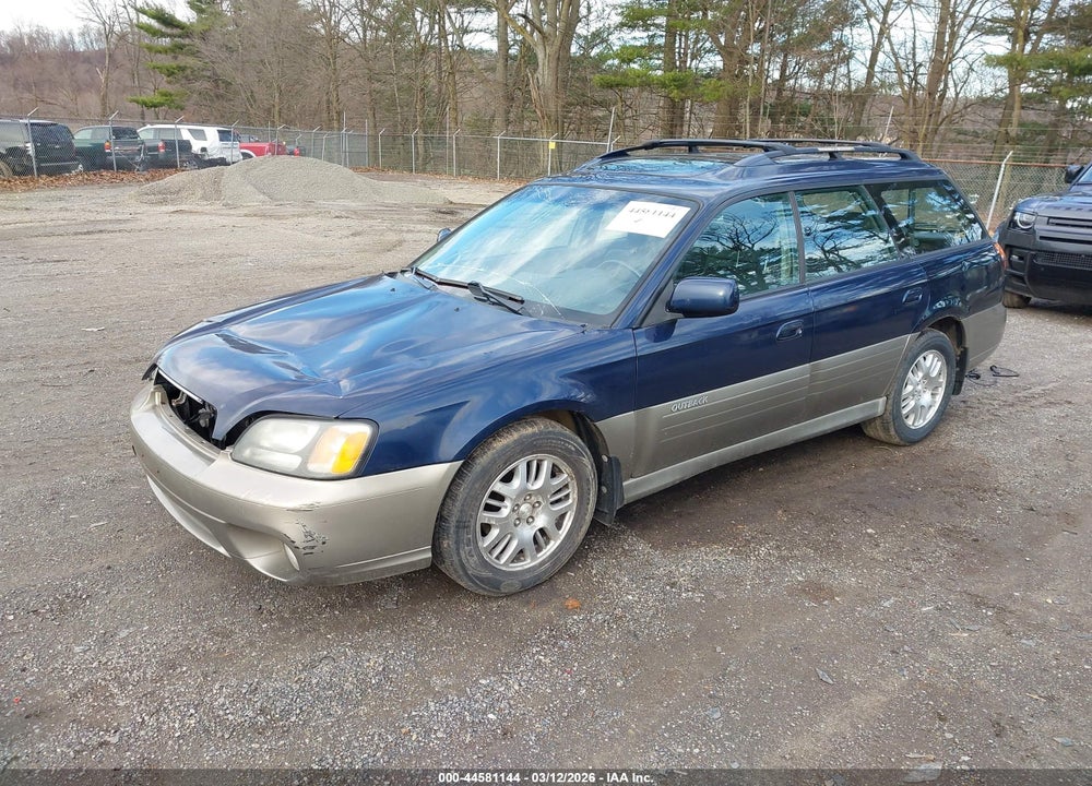 2004 SUBARU LEGACY WAGON OUTBACK LTD VIN: 4S3BH686847606513