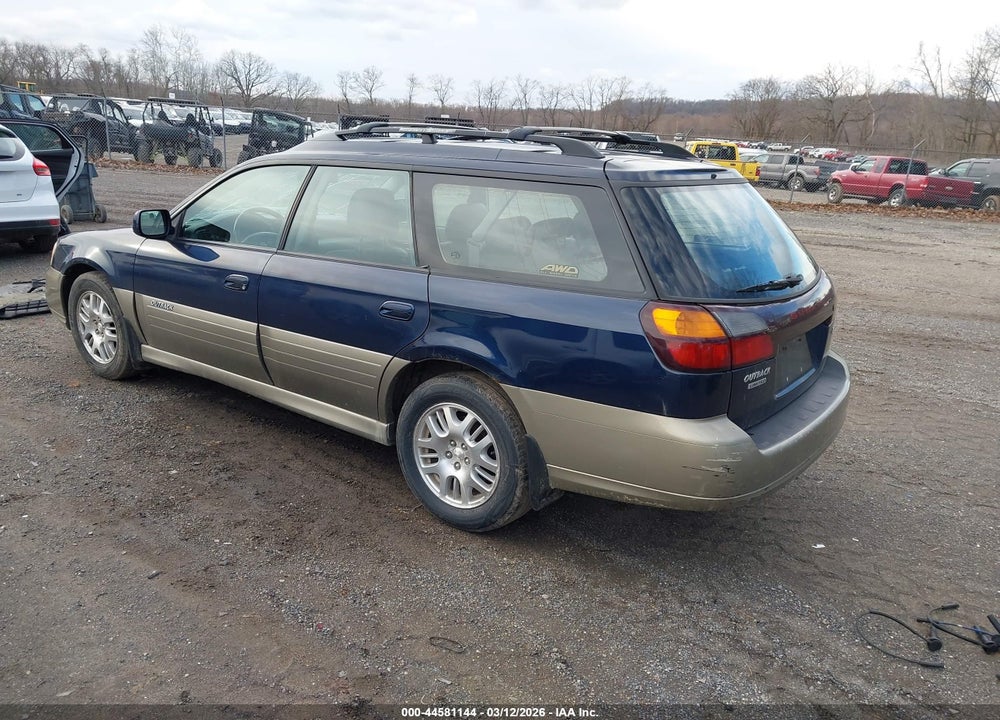 2004 SUBARU LEGACY WAGON OUTBACK LTD VIN: 4S3BH686847606513