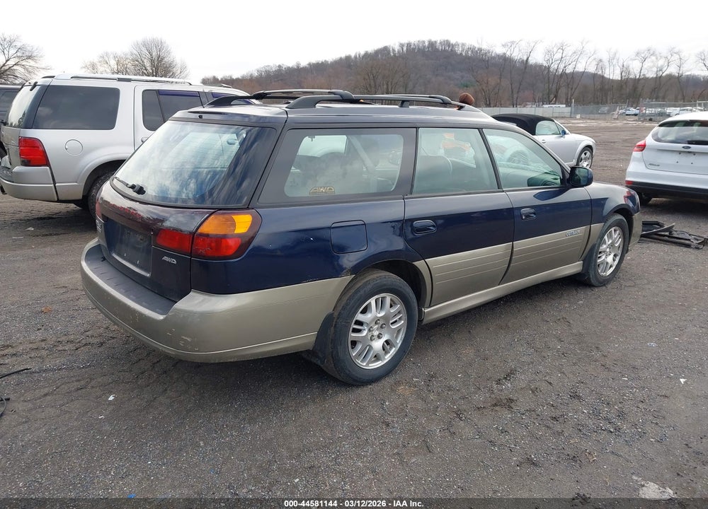 2004 SUBARU LEGACY WAGON OUTBACK LTD VIN: 4S3BH686847606513