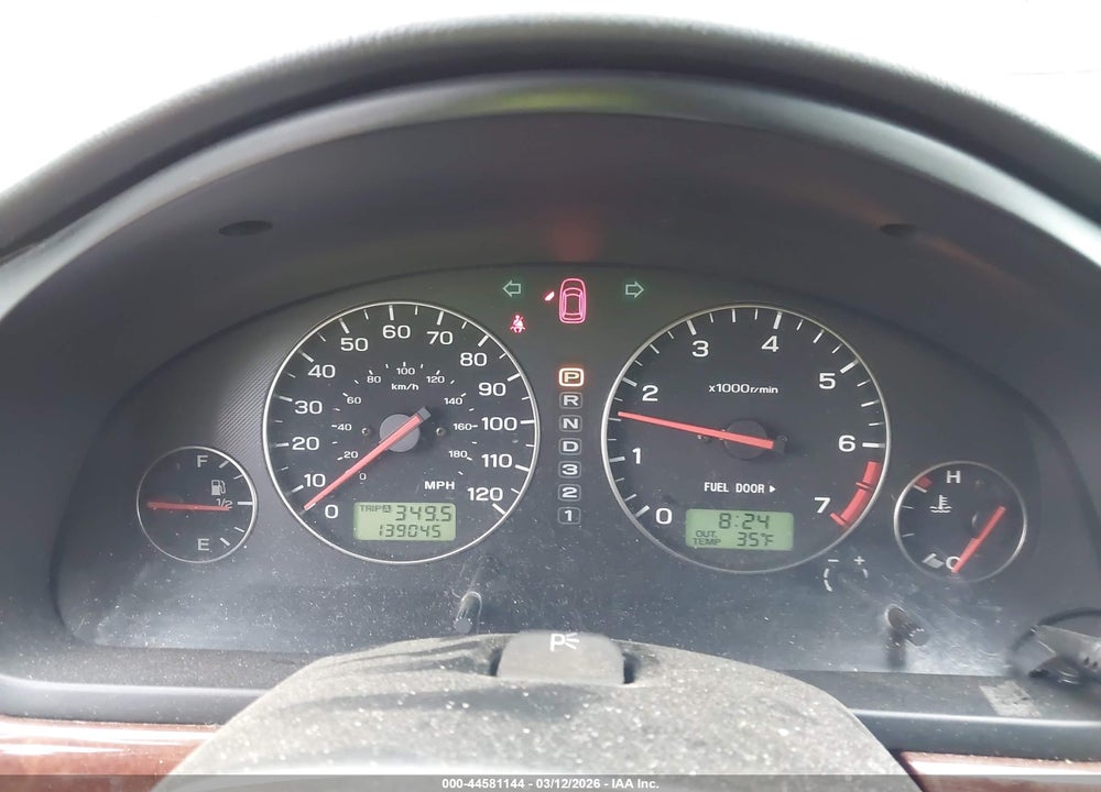 2004 SUBARU LEGACY WAGON OUTBACK LTD VIN: 4S3BH686847606513