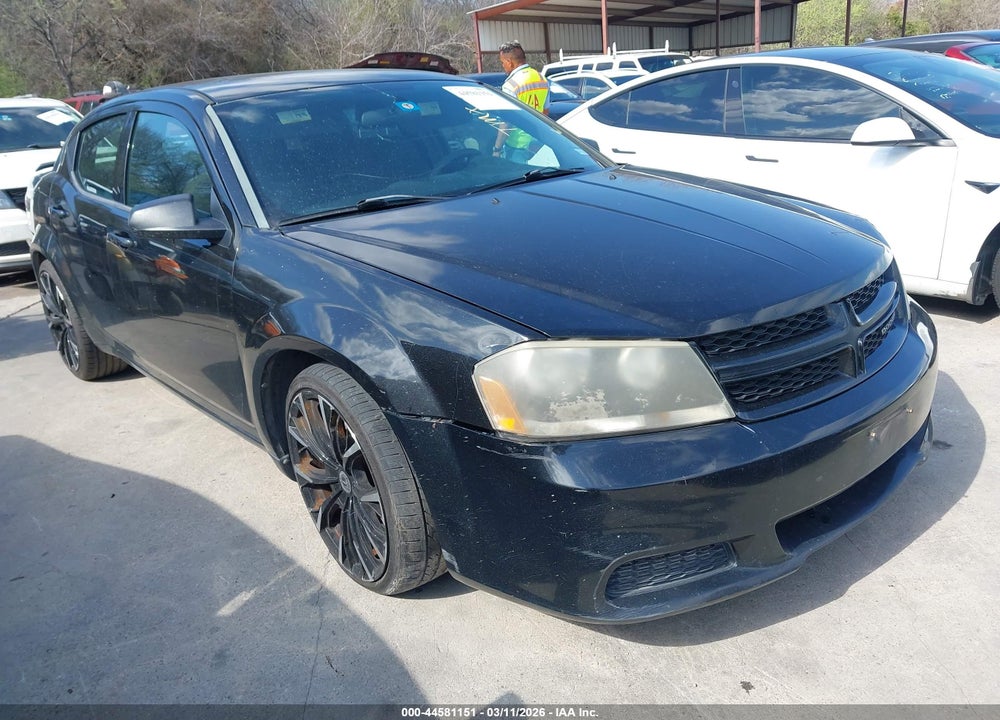 2014 DODGE AVENGER SE VIN: 1C3CDZAGXEN104320