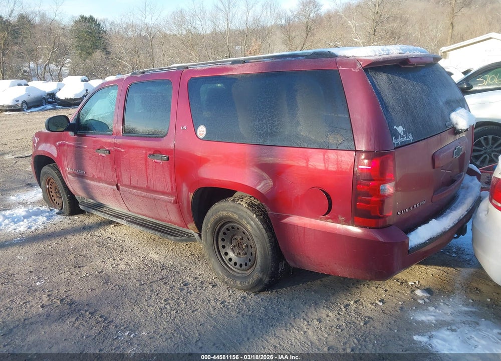 2007 CHEVROLET SUBURBAN 1500 LS VIN: 3GNFK16377G231924