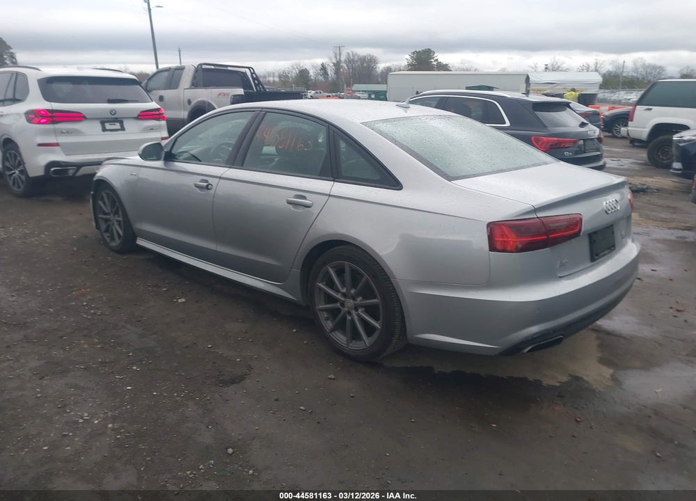 2016 AUDI A6 3.0T PREMIUM PLUS VIN: WAUFGAFC9GN046787