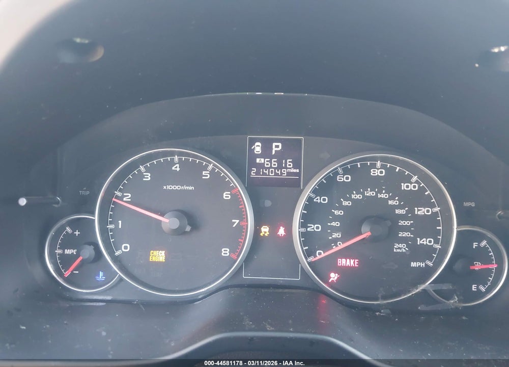 2013 SUBARU LEGACY 2.5I PREMIUM VIN: 4S3BMBC62D3020022