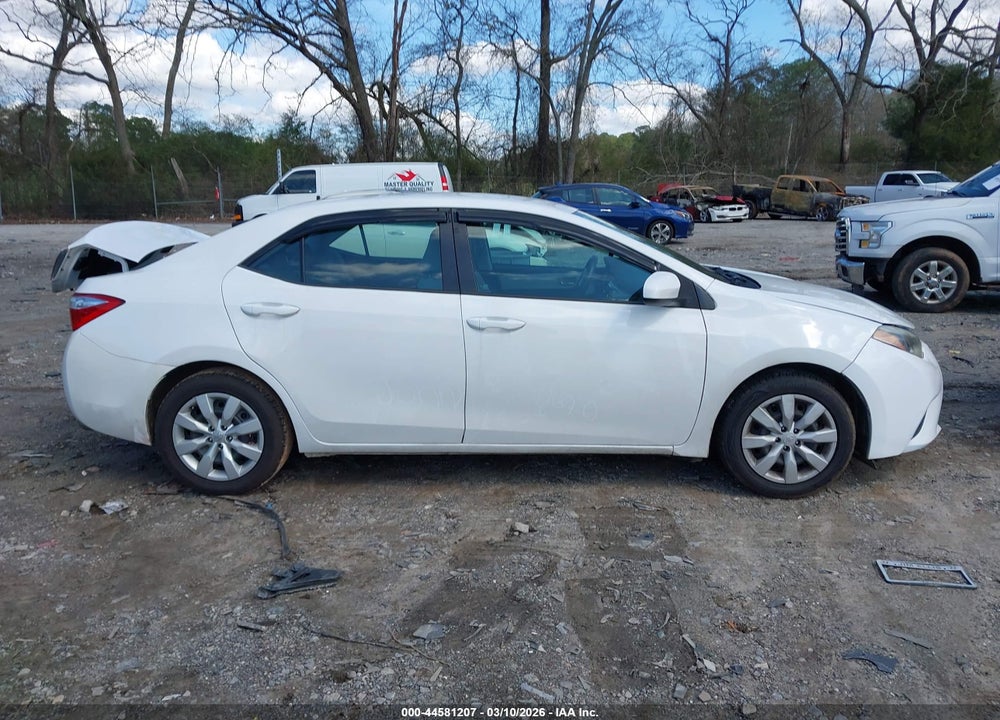 2014 TOYOTA COROLLA VIN: 2T1BURHE5EC214934