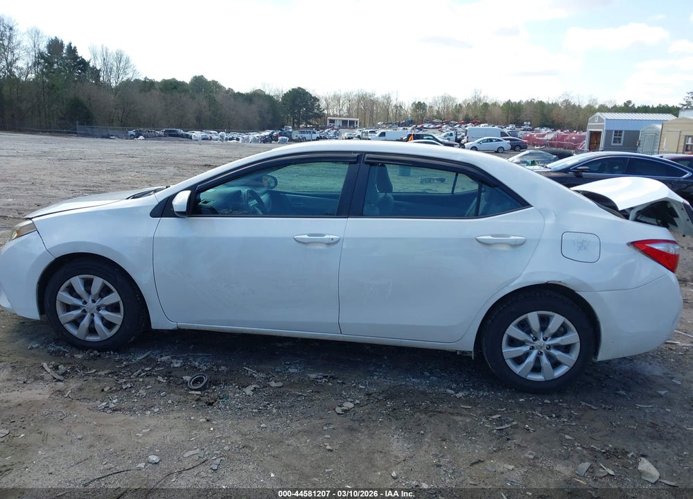2014 TOYOTA COROLLA VIN: 2T1BURHE5EC214934