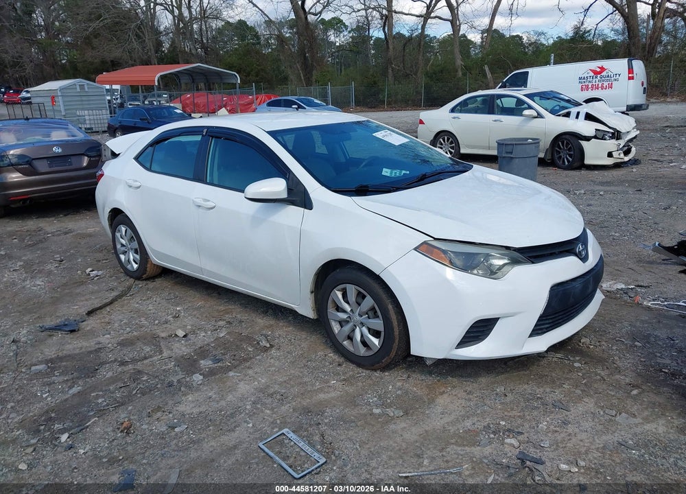 2014 TOYOTA COROLLA VIN: 2T1BURHE5EC214934
