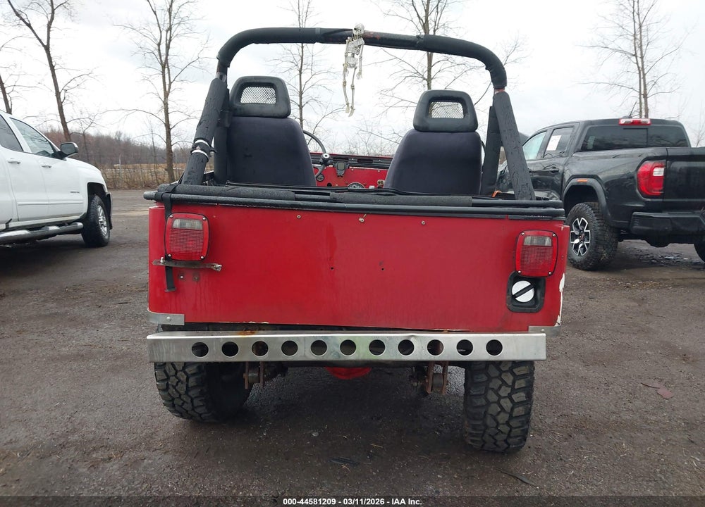 1973 JEEP WRANGLER VIN: 0000J3F835TE30475