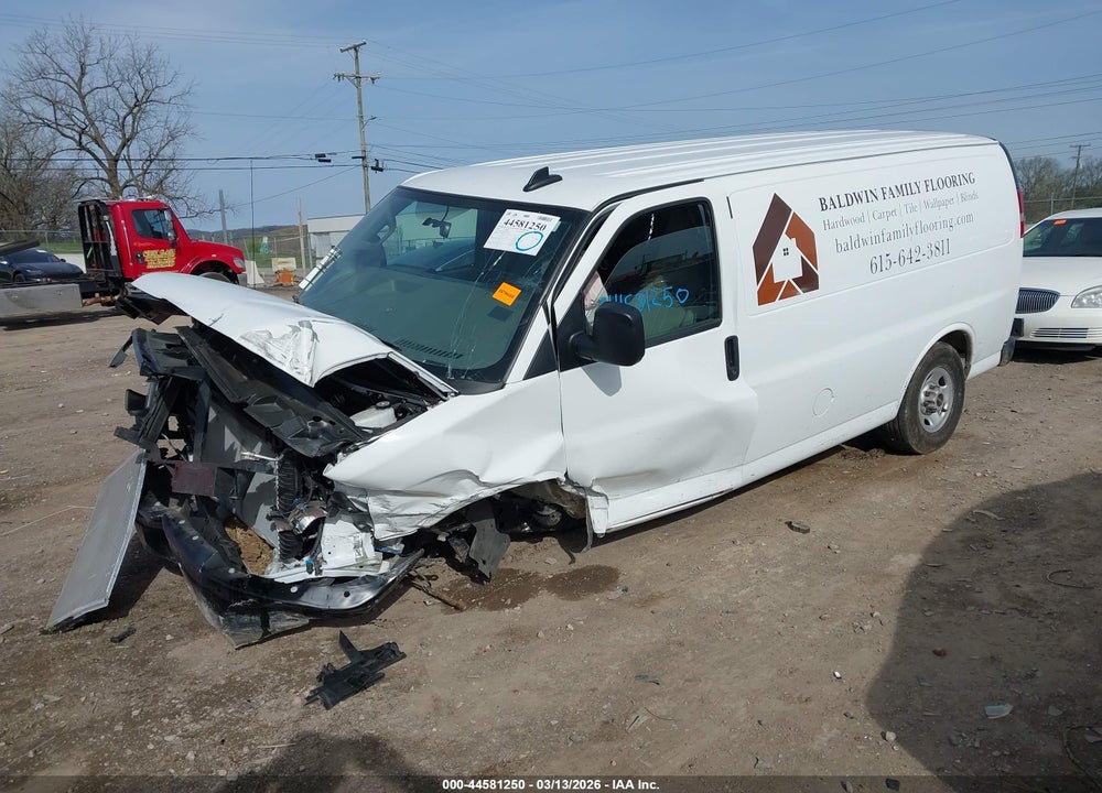 2025 GMC SAVANA CARGO RWD 2500 REGULAR WHEELBASE WORK VAN VIN: 1GTW7AFP7S1102635