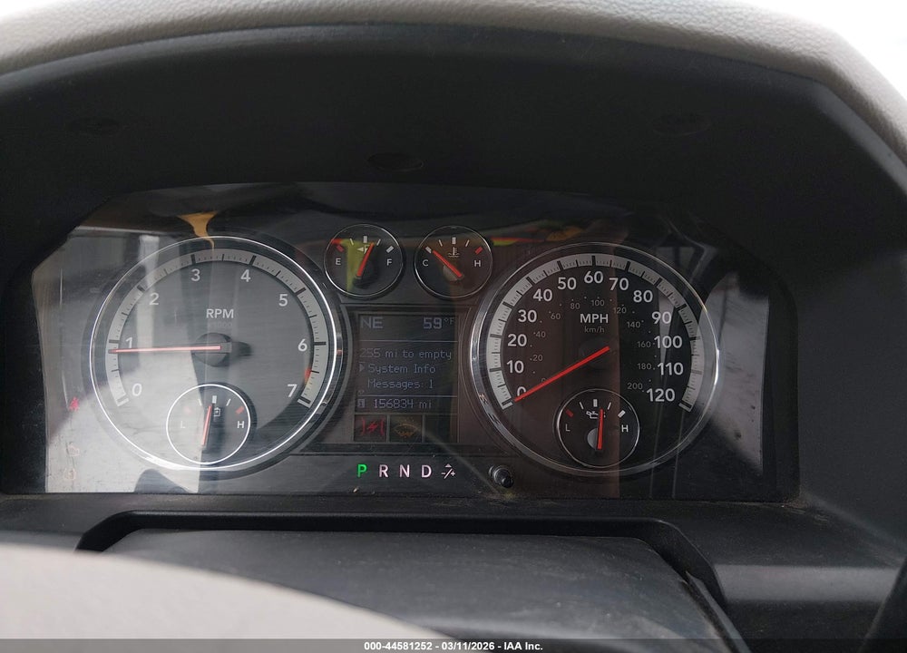 2009 DODGE RAM 1500 SLT/SPORT/TRX VIN: 1D3HB13P09S741026