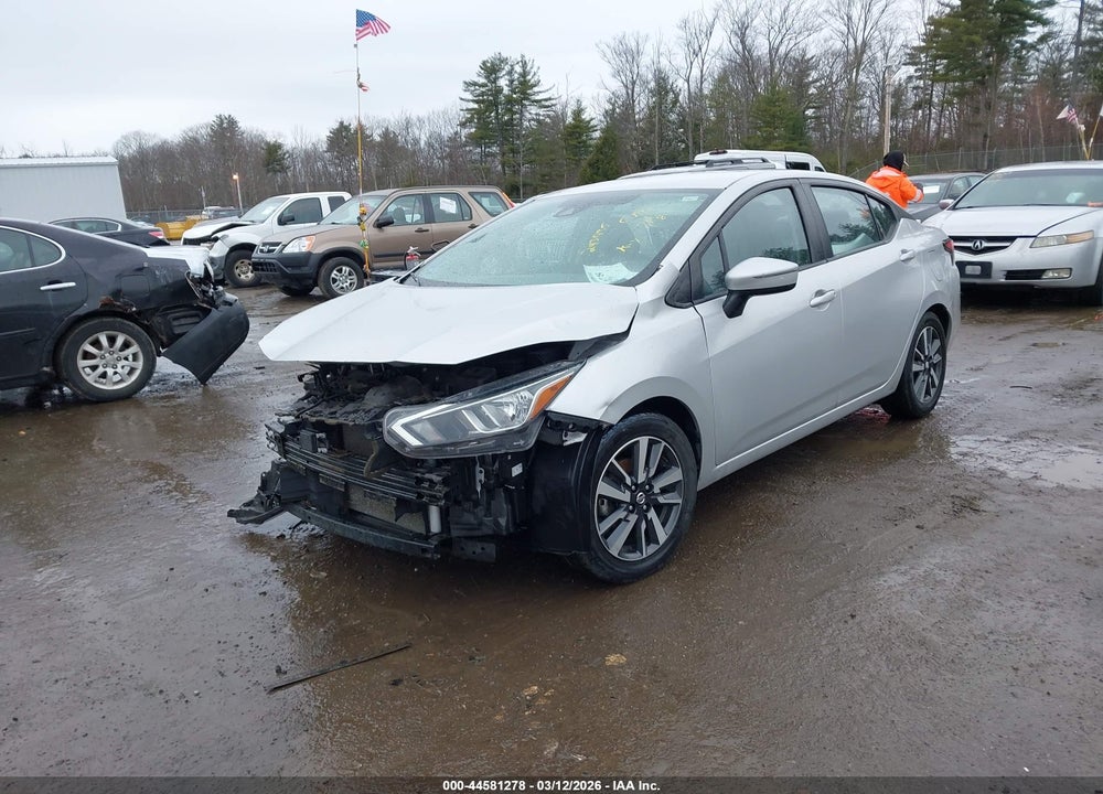 2021 NISSAN VERSA SV XTRONIC CVT VIN: 3N1CN8EV9ML817173