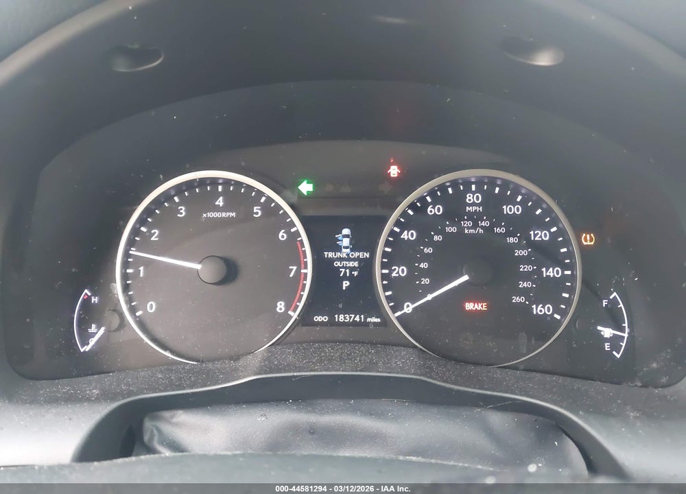 2013 LEXUS ES 350 VIN: JTHBK1GG1D2049681