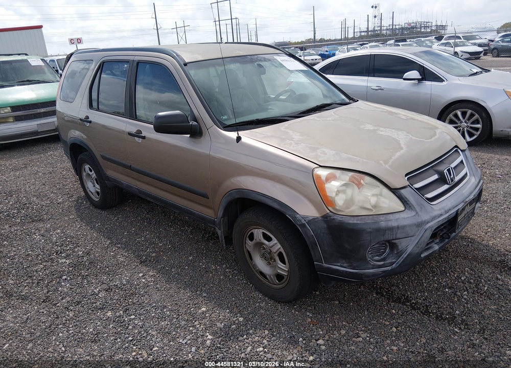 2005 HONDA CR-V LX VIN: JHLRD68545C013647
