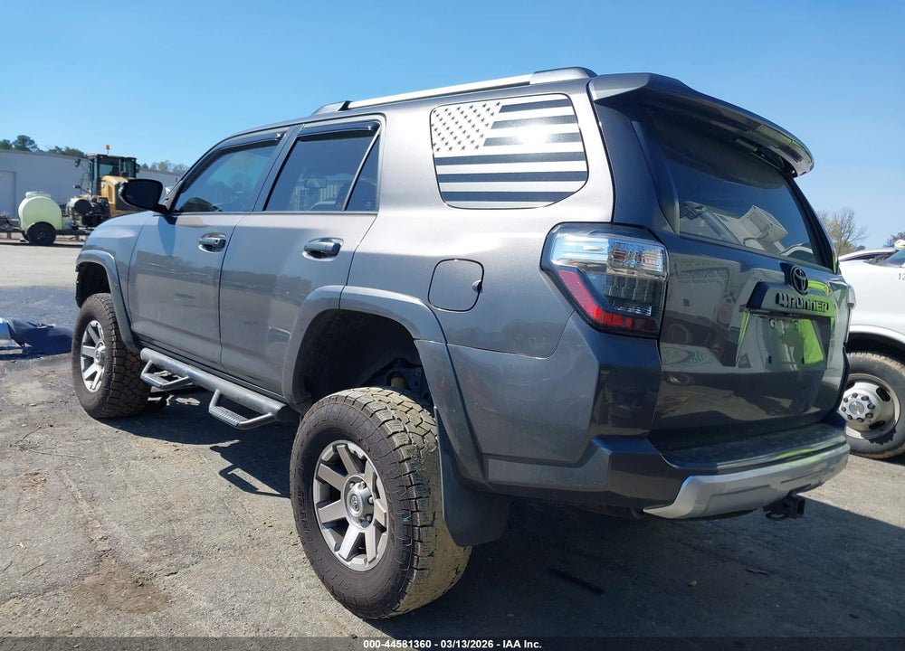 2016 TOYOTA 4RUNNER TRAIL PREMIUM VIN: JTEBU5JR0G5298047