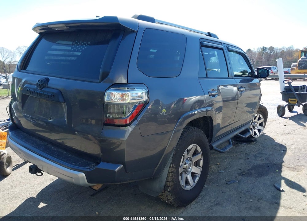 2016 TOYOTA 4RUNNER TRAIL PREMIUM VIN: JTEBU5JR0G5298047