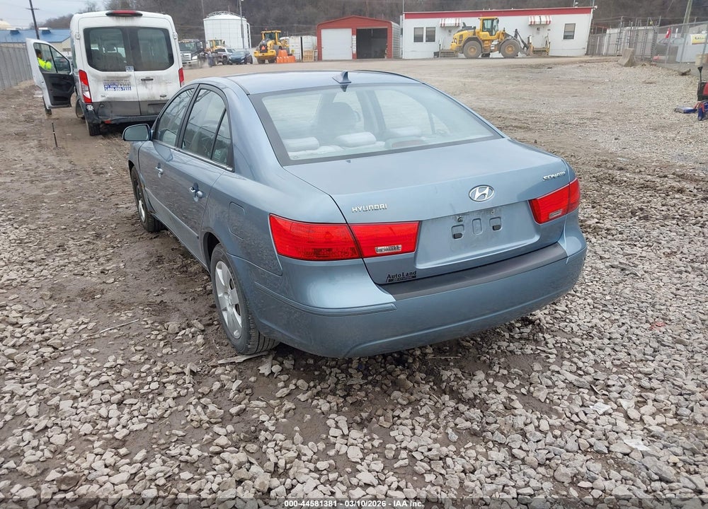 2009 HYUNDAI SONATA GLS VIN: 5NPET46C89H473683