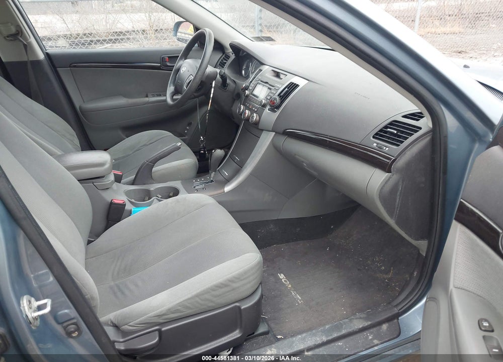 2009 HYUNDAI SONATA GLS VIN: 5NPET46C89H473683