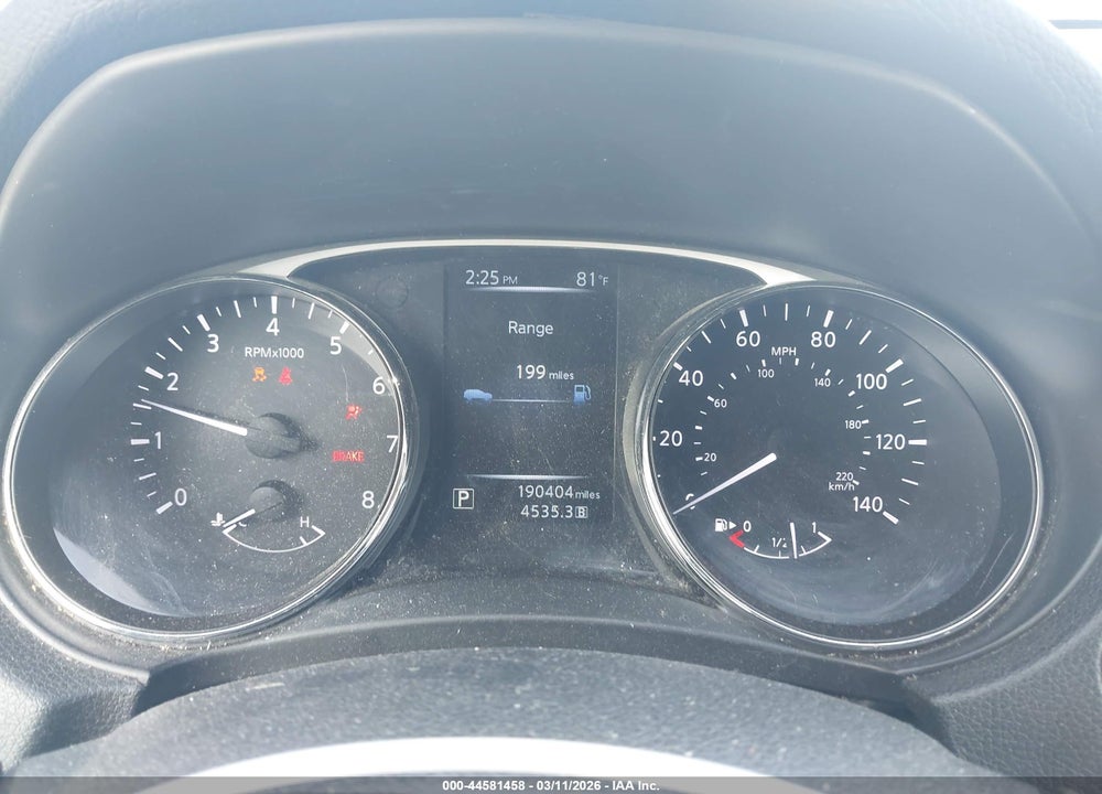 2015 NISSAN ROGUE SV VIN: 5N1AT2MV7FC808796