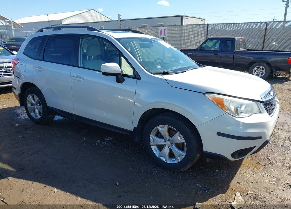 2014 SUBARU FORESTER 2.5I PREMIUM VIN: JF2SJAEC4EH502552