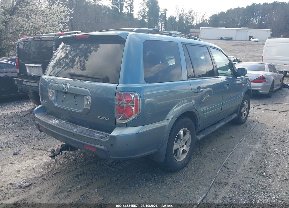 2006 HONDA PILOT EX-L VIN: 2HKYF18636H511052