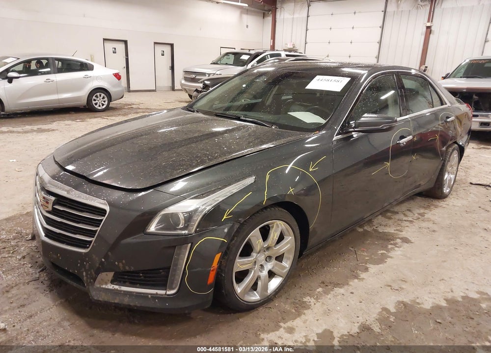 2016 CADILLAC CTS LUXURY COLLECTION VIN: 1G6AX5SX6G0197678