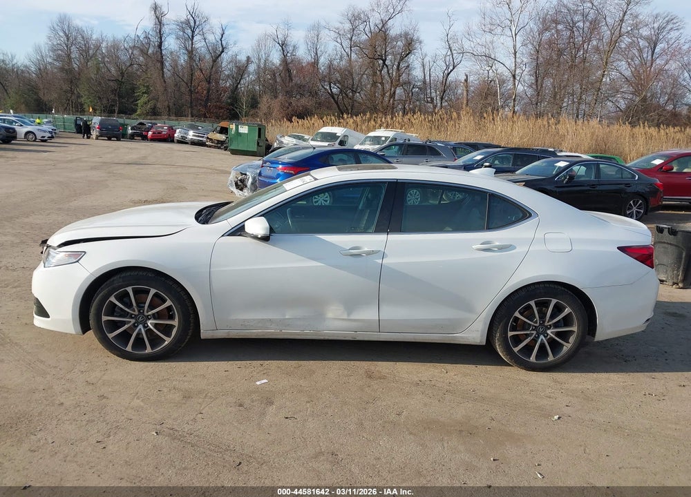 2017 ACURA TLX TECHNOLOGY PACKAGE VIN: 19UUB3F53HA001621