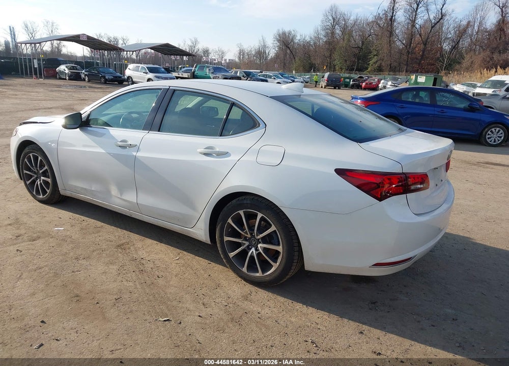 2017 ACURA TLX TECHNOLOGY PACKAGE VIN: 19UUB3F53HA001621