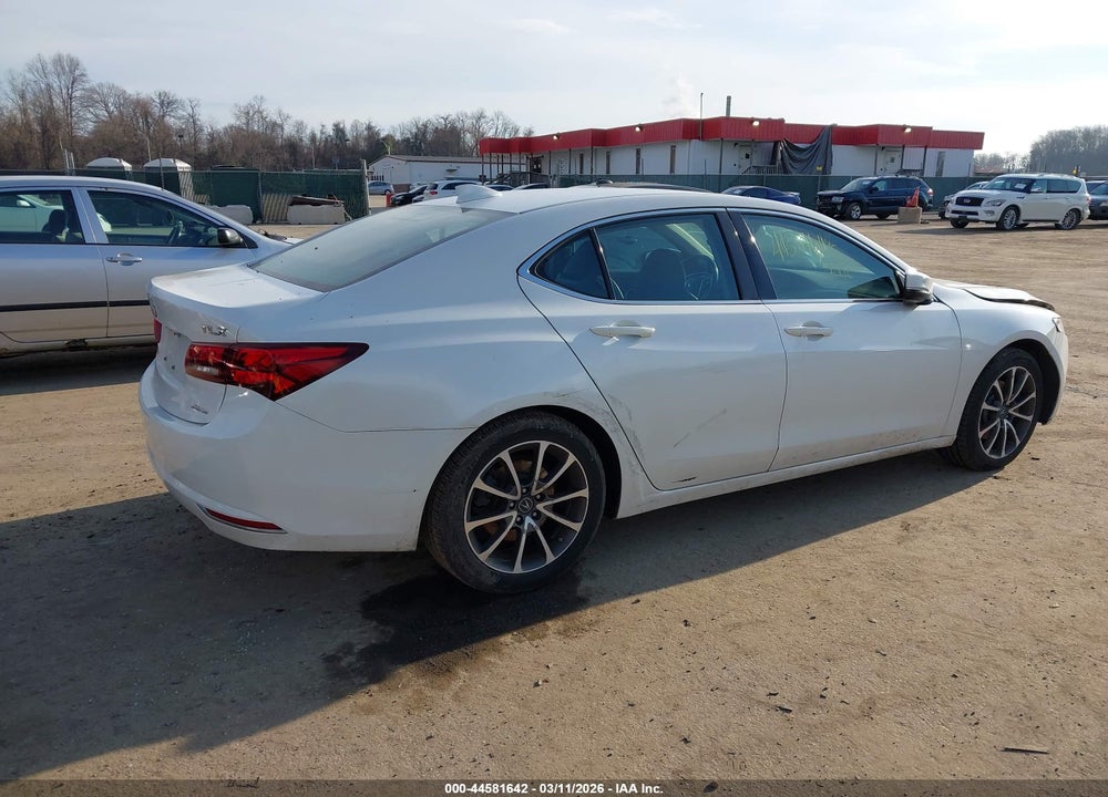 2017 ACURA TLX TECHNOLOGY PACKAGE VIN: 19UUB3F53HA001621