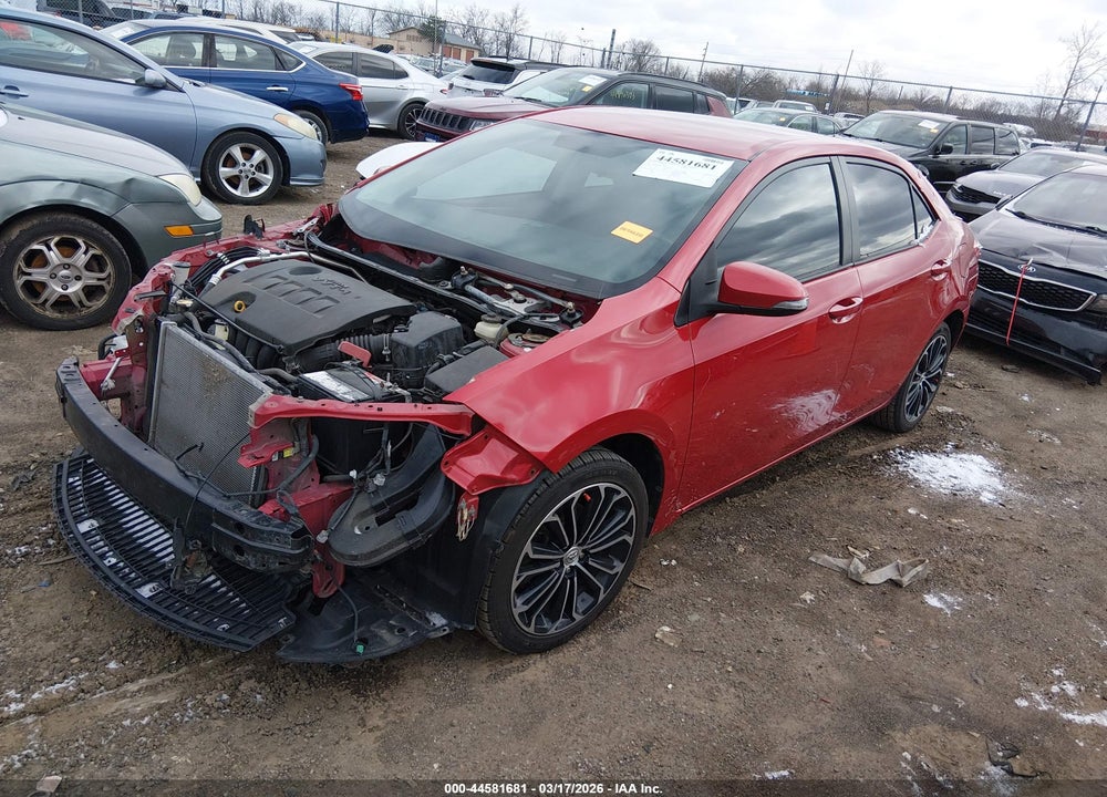 2016 TOYOTA COROLLA S PLUS VIN: 2T1BURHE8GC659073