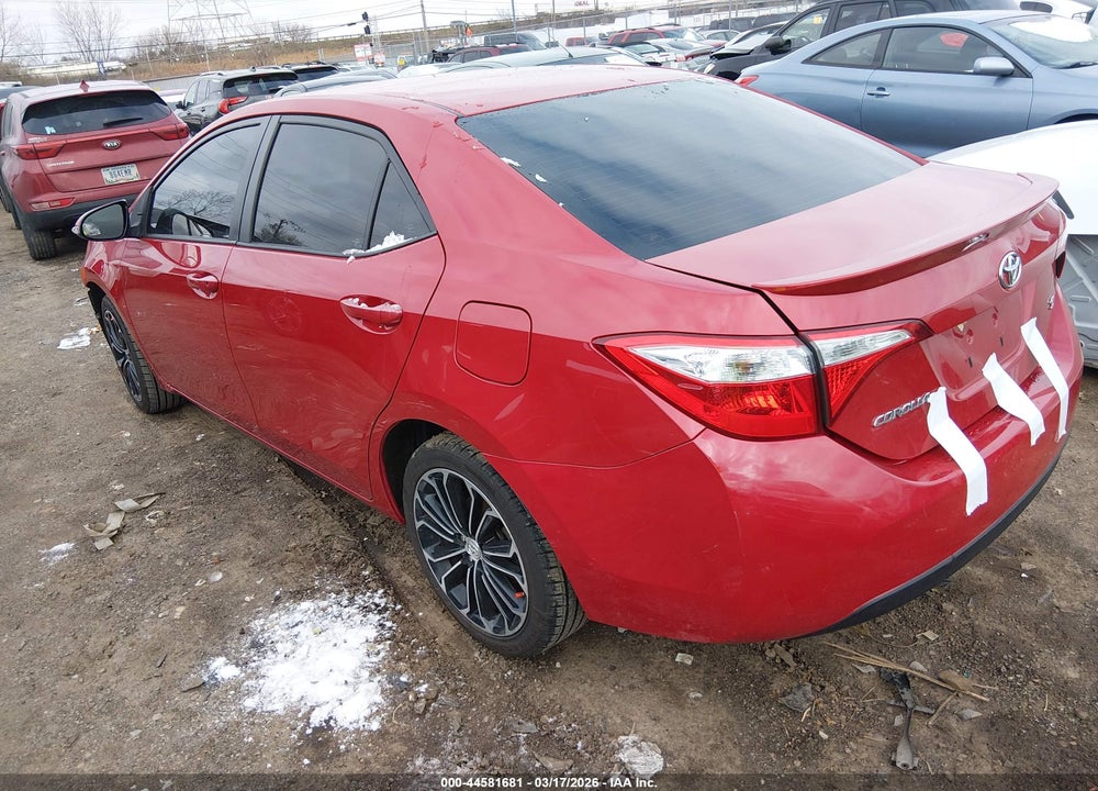 2016 TOYOTA COROLLA S PLUS VIN: 2T1BURHE8GC659073