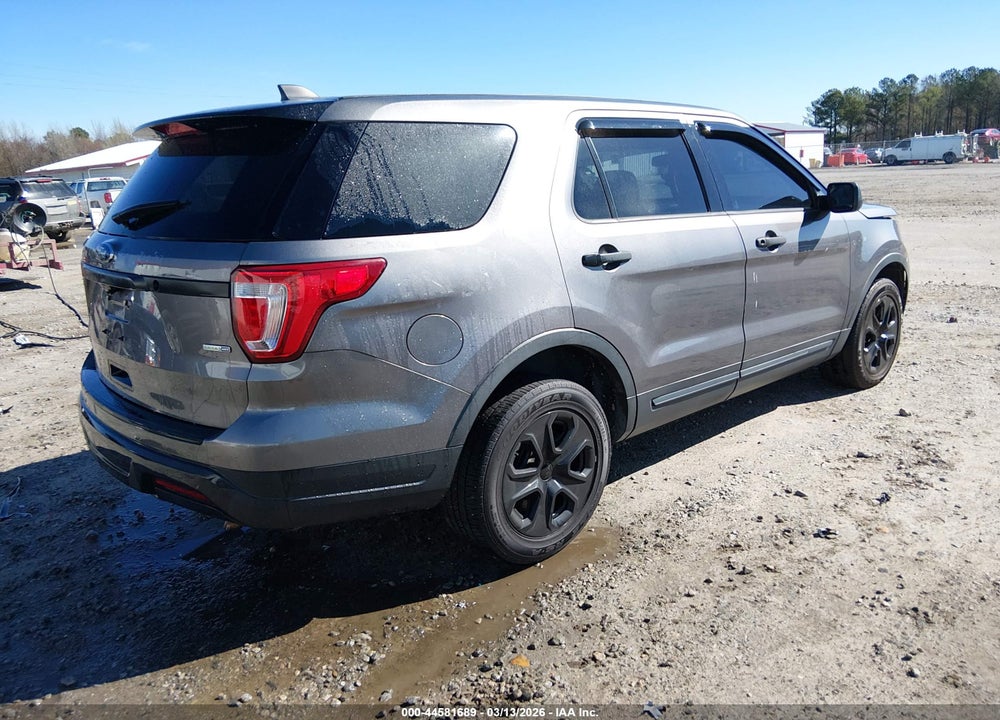 2019 FORD POLICE INTERCEPTOR UTILITY VIN: 1FM5K8AR3KGA79438